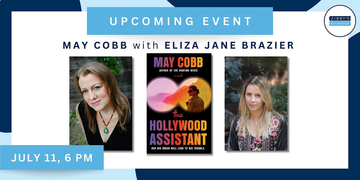 Author event! May Cobb with Eliza Jane Brazier