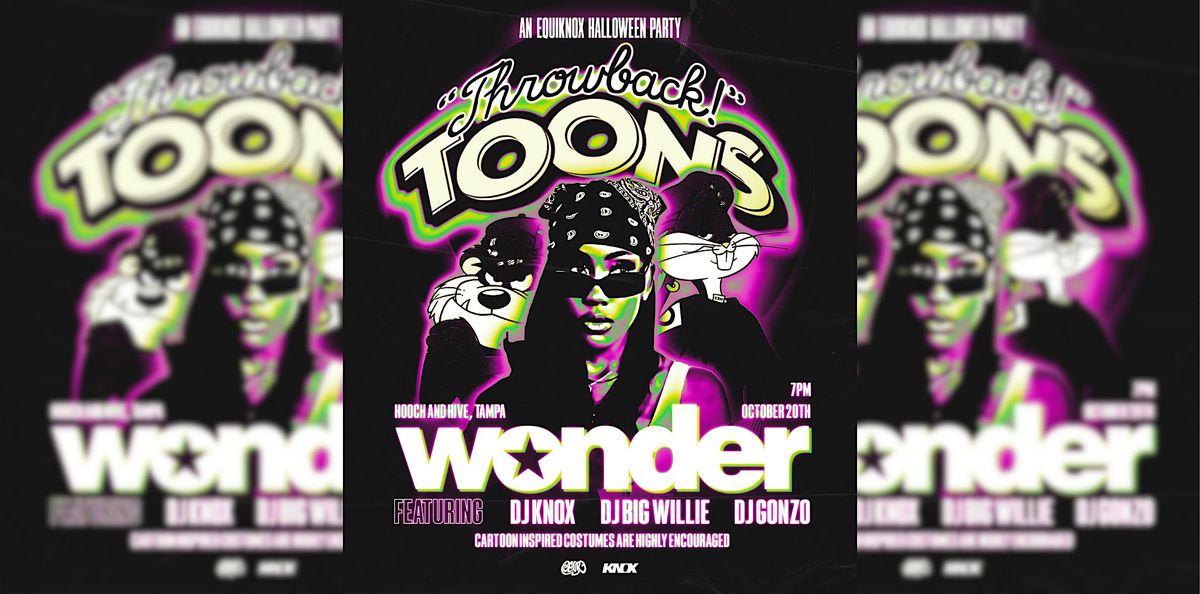 Throwback Toons feat DJ Wonder