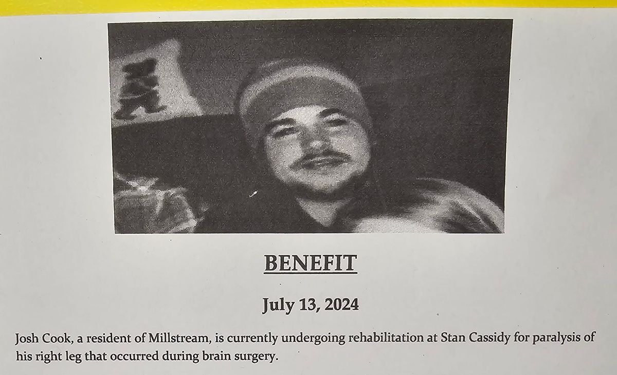 Benefit for Josh Cook 