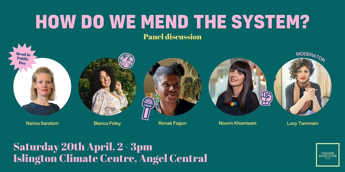 Mend in Public Day Panel: How do we mend the fashion system?