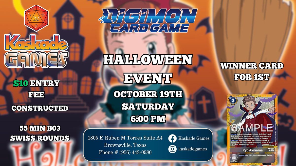 Digimon Card Game: Halloween Event