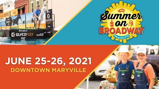 Summer on Broadway, Downtown Maryville, Tennessee, 25 June 2021