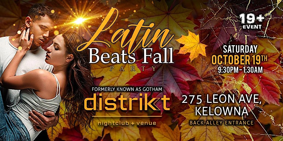 Latin Beats Fall Party