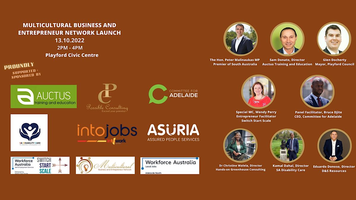 Multicultural Business and Entrepreneur Network Launch