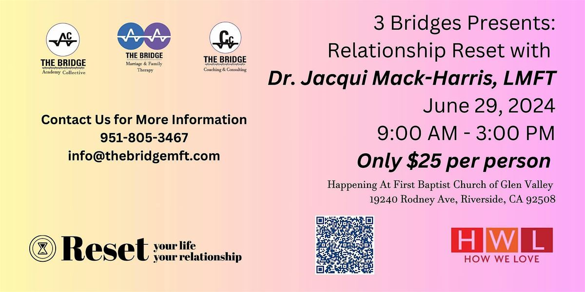 Relationship Reset with Dr. Jacqui Mack-Harris, LMFT - Couple's  Edition