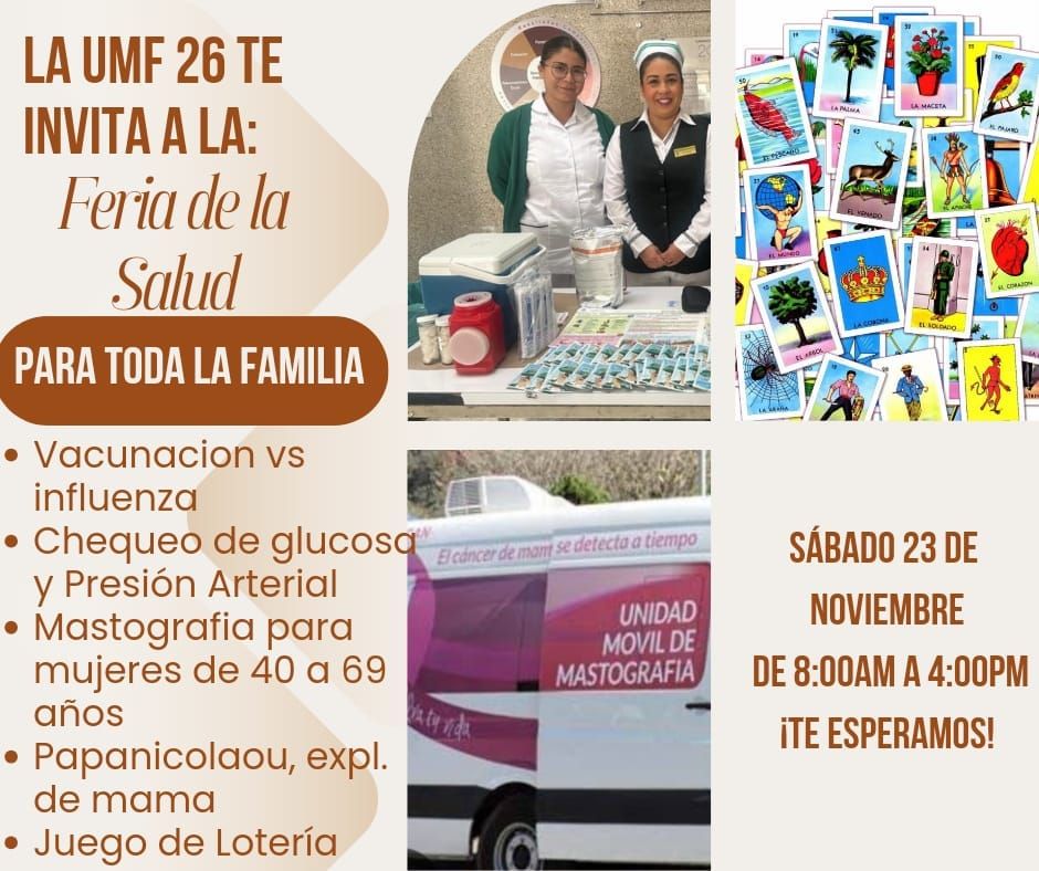 Feria de la Salud para toda la familia