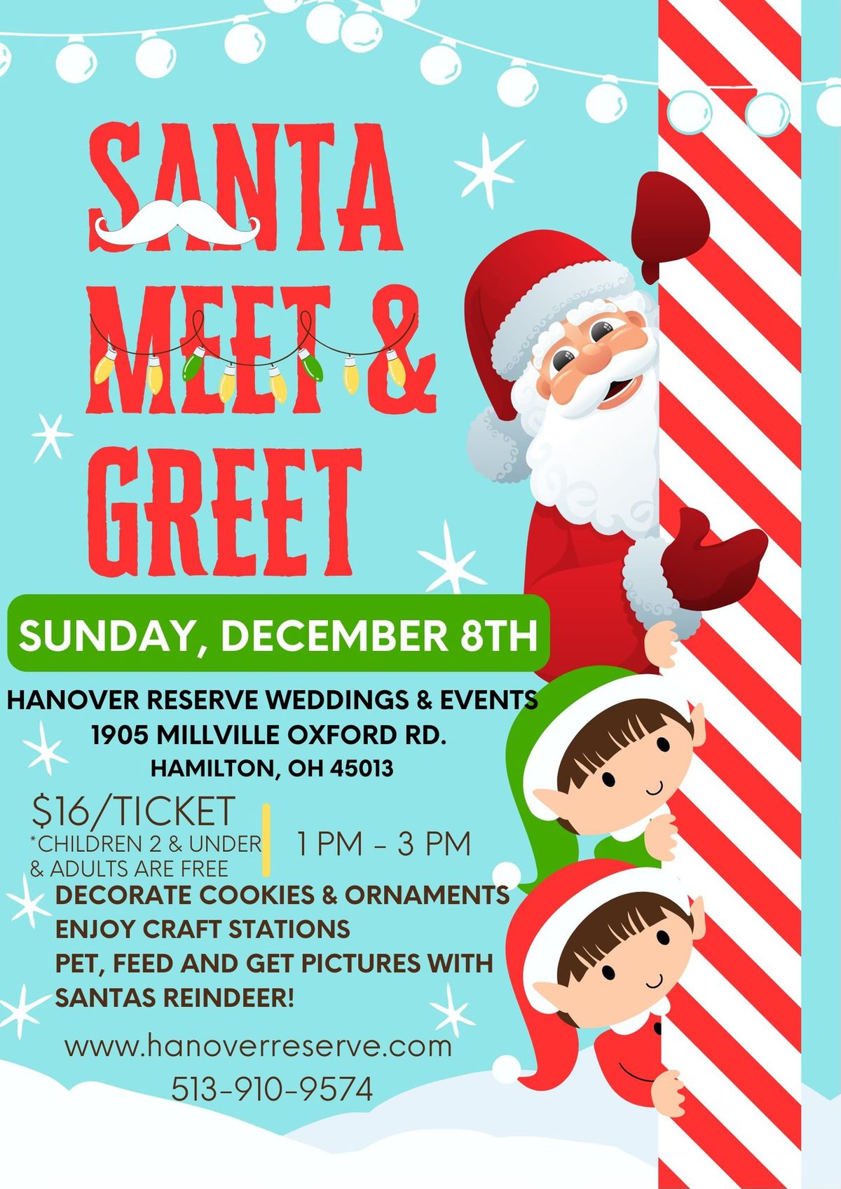 Meet & Greet with Mr. & Mrs. Claus