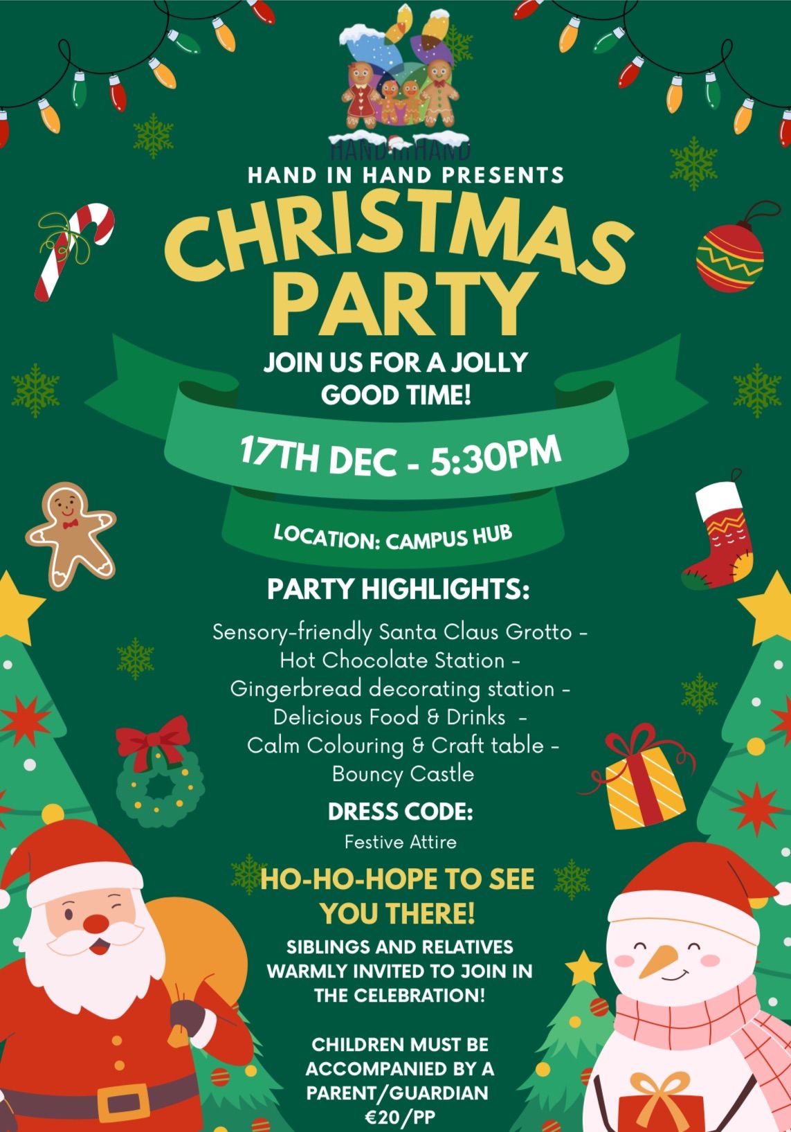 Sensory-Friendly Christmas Party 2024