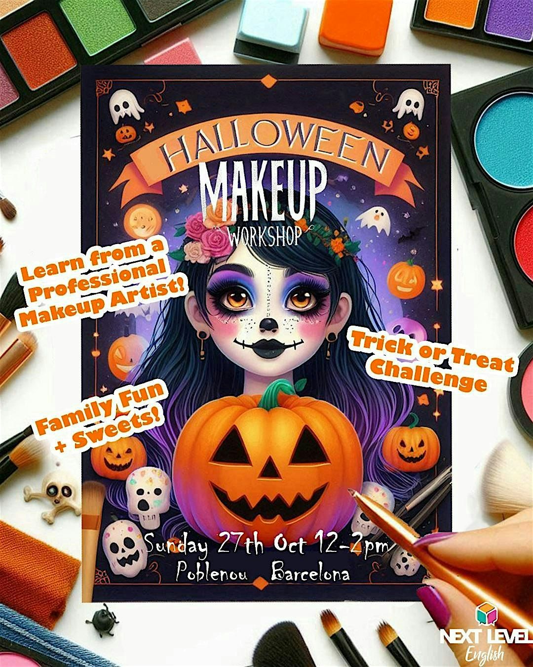 Halloween Makeup & Trick or Treat Workshop