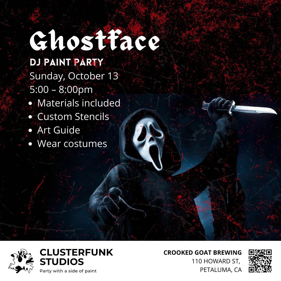 Ghostface Paint Party!