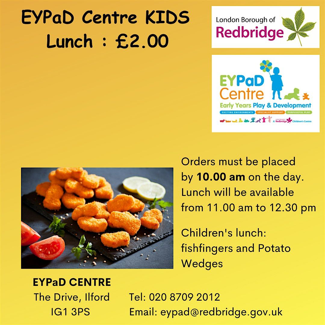 EYPaD:  Lunch