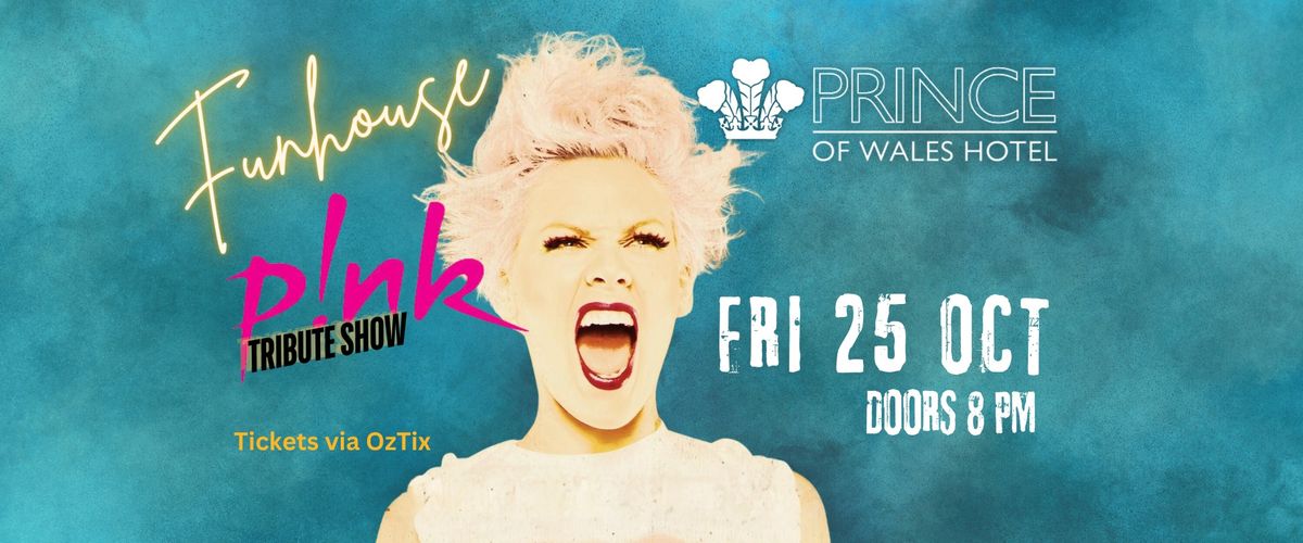 Funhouse P!NK TRIBUTE show live at The Prince of Wales