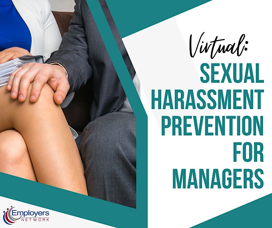 Virtual: Sexual Harassment Prevention for Managers