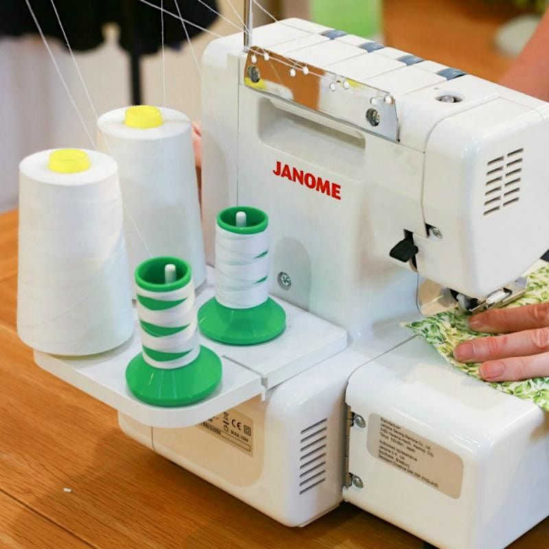 Introduction to the Overlocker at Abakhan at Shrewsbury, Abakhan