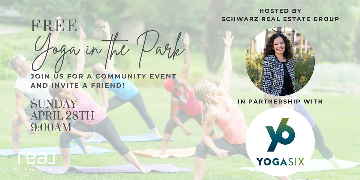 Free Yoga in the Park - Monthly Class!
