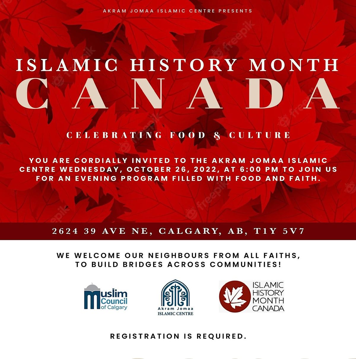 Islamic Heritage Month: Celebrating Food & Culture.