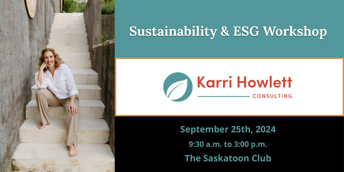 Sustainability and ESG Workshop