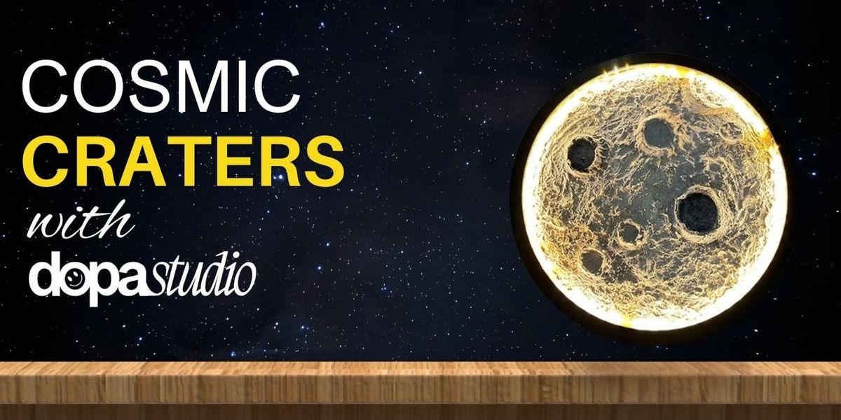 Cosmic Craters: An Illuminated Moon Lamp Workshop