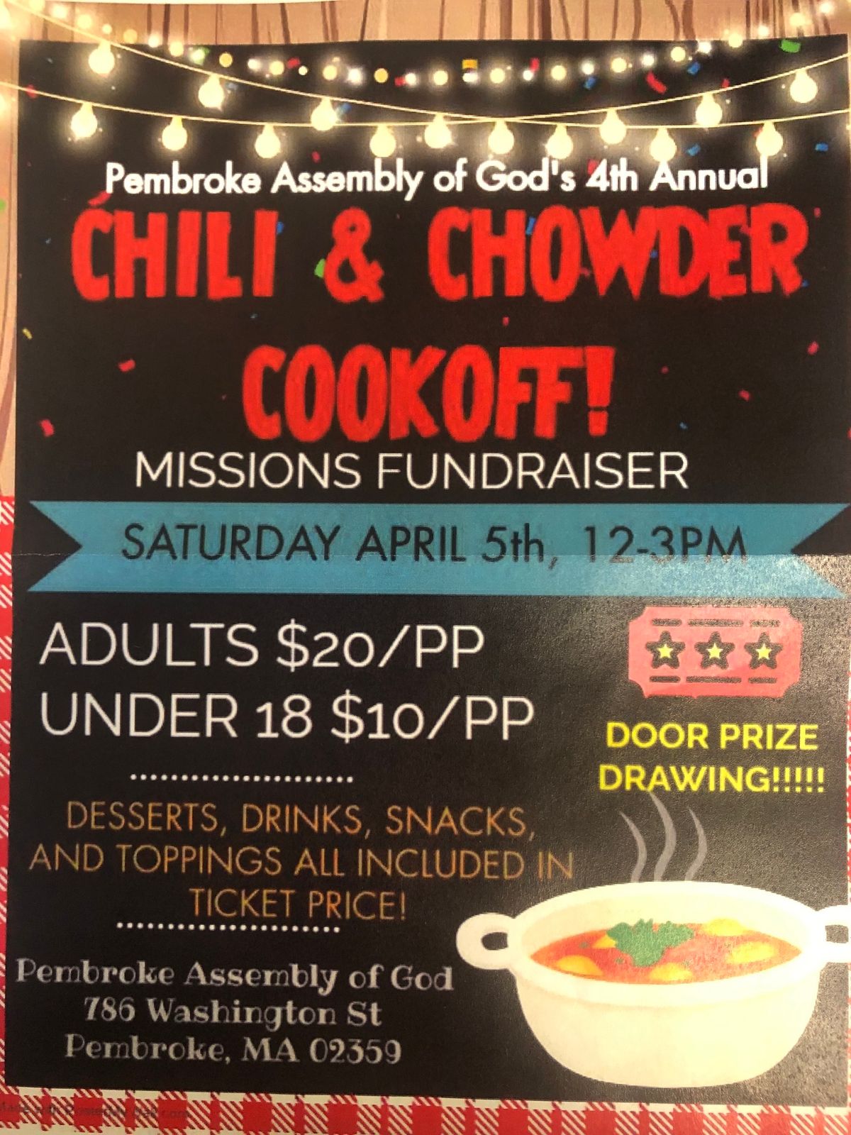 Chili\/ Chowder Cookoff