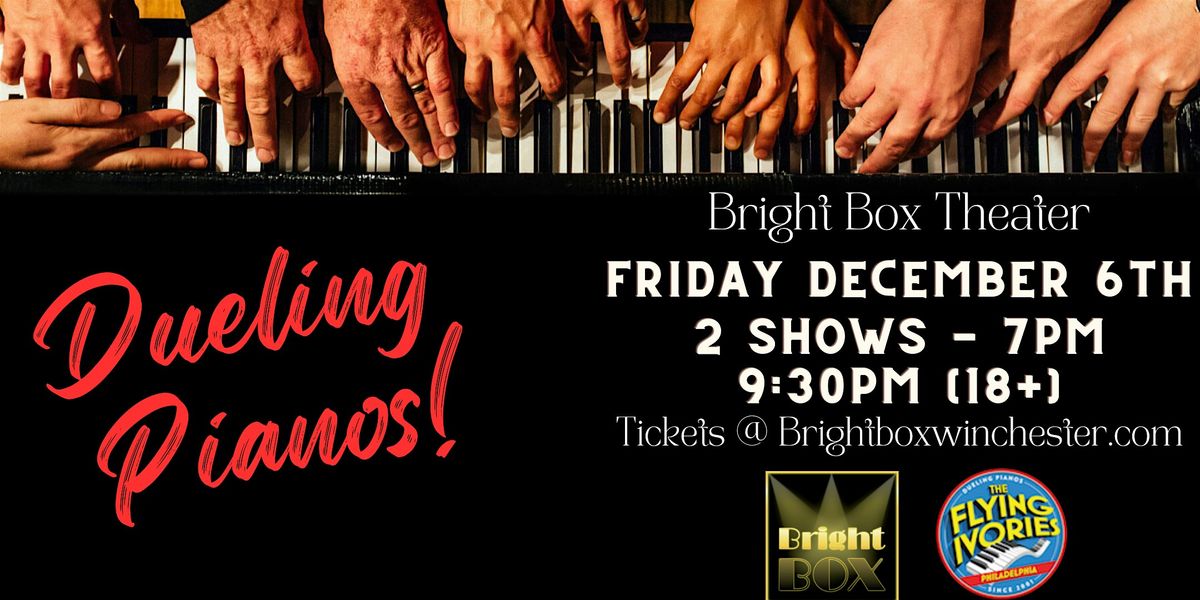 The Flying Ivories: Dueling Pianos (7PM SHOW) - ALL AGES