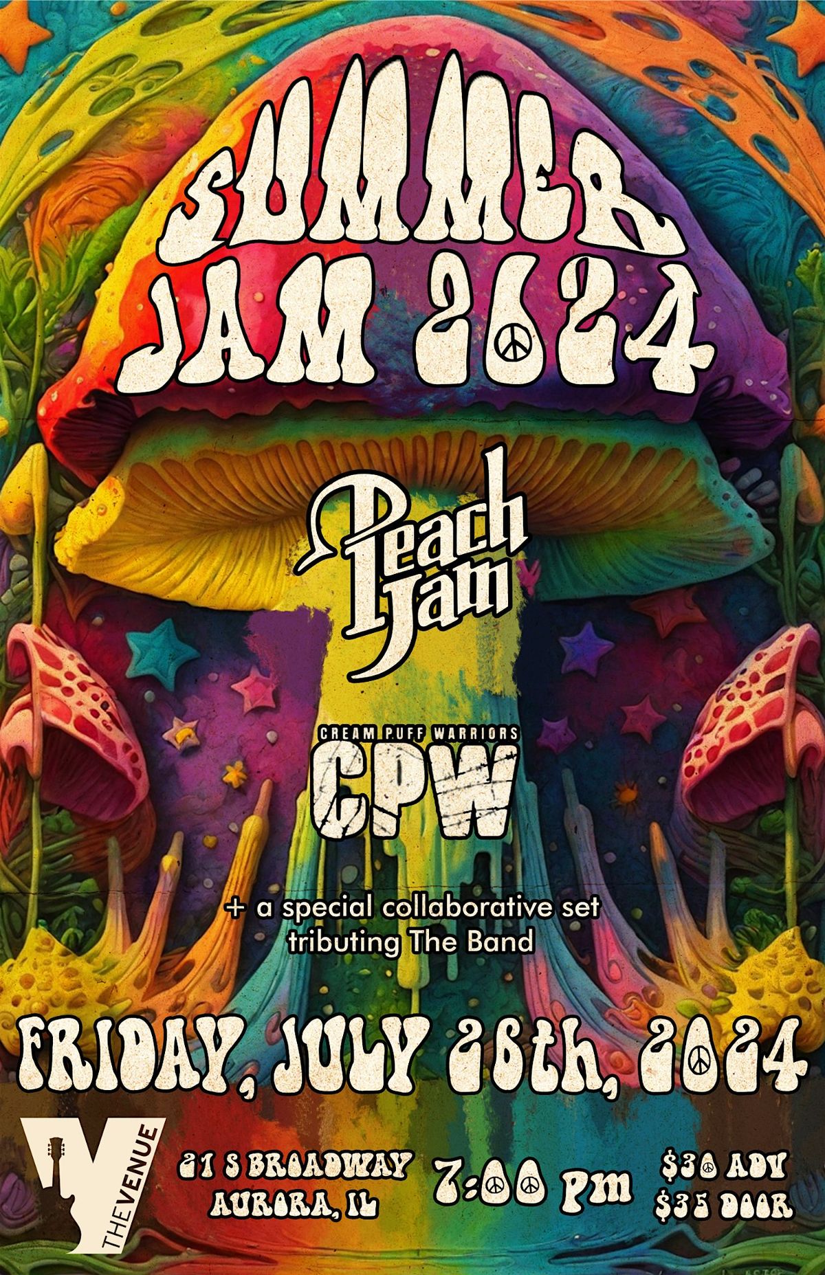 Summer Jam with Peach Jam and Cream Puff Warriors
