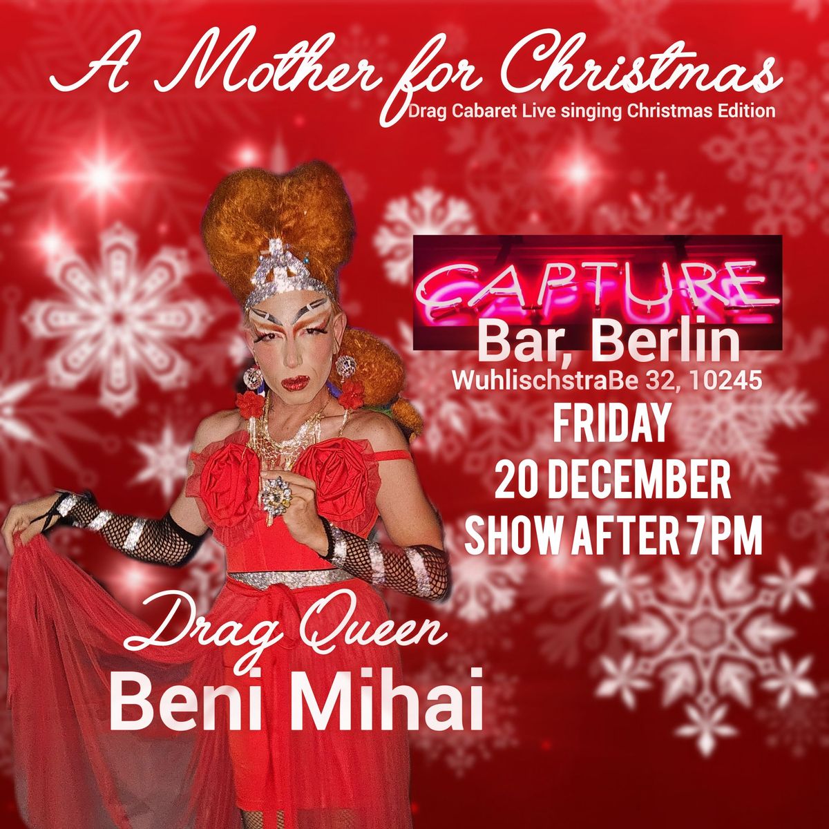 A Mother for Christmas Drag Cabaret Christmas Special, Berlin