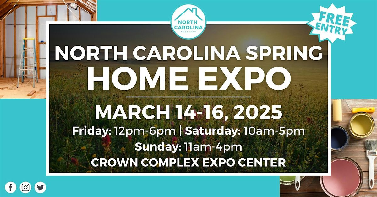 North Carolina Home Expo,  November 2025