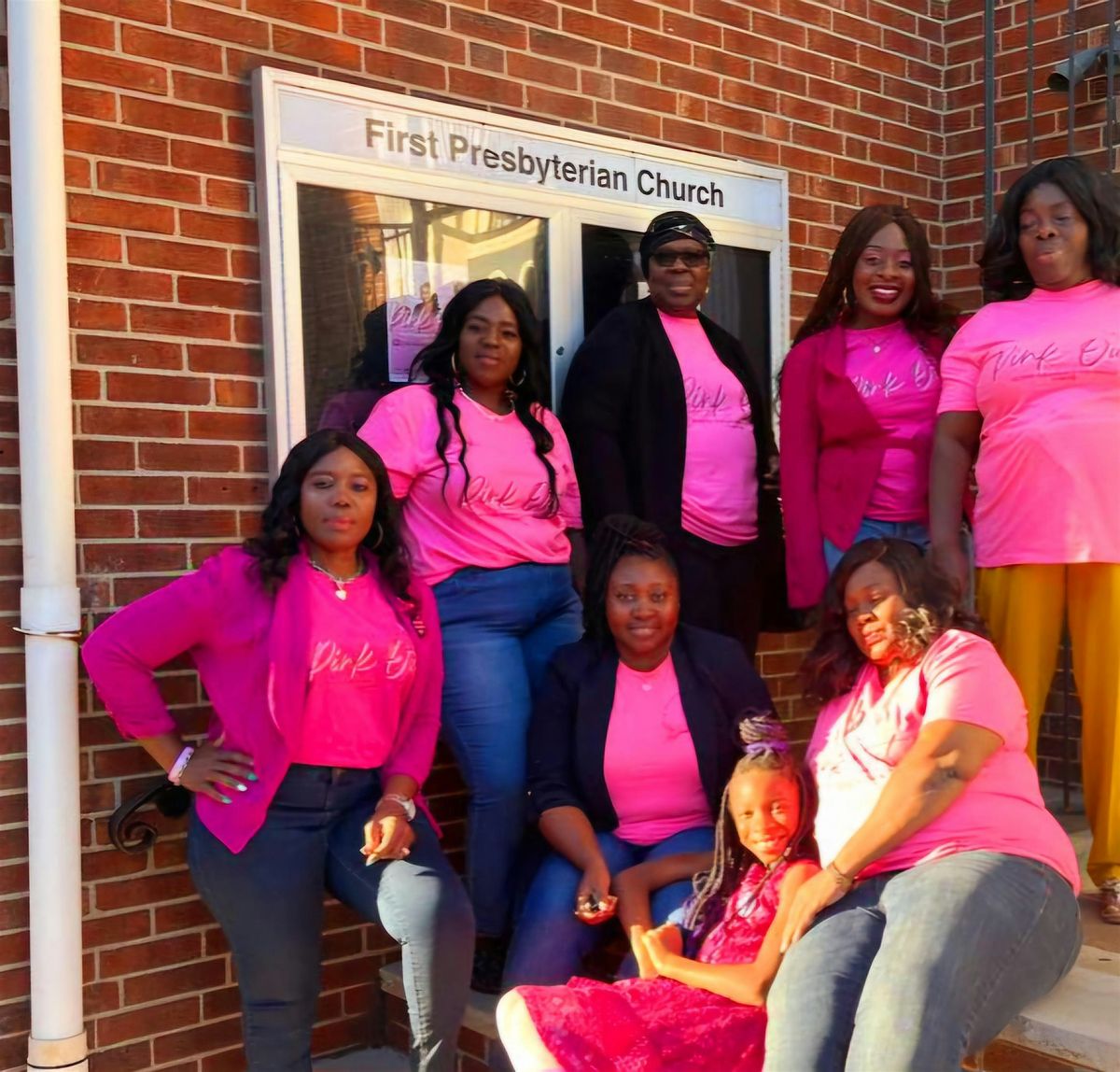 Pink out movement FPC Irvington,  making strides against Breast Cancer , walk with us