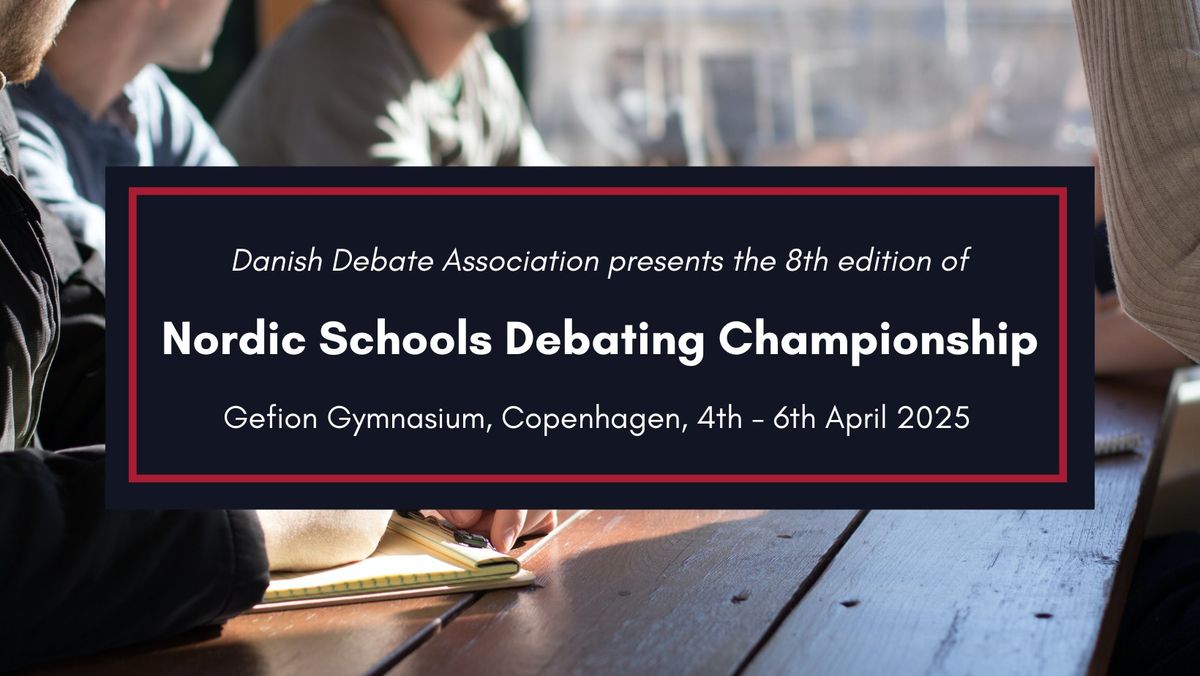 Nordic Schools Debating Championships 2025