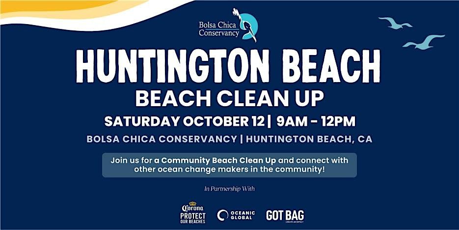 Oceanic Global & Bolsa Chica Conservancy Community Cleanup Huntington Beach