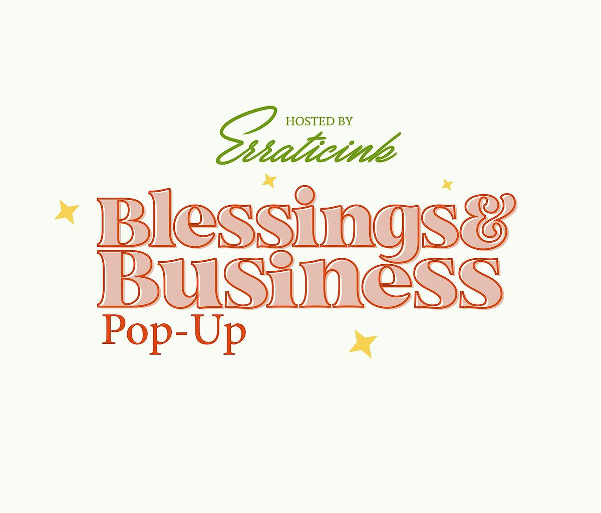 Blessings & Business Pop-Up