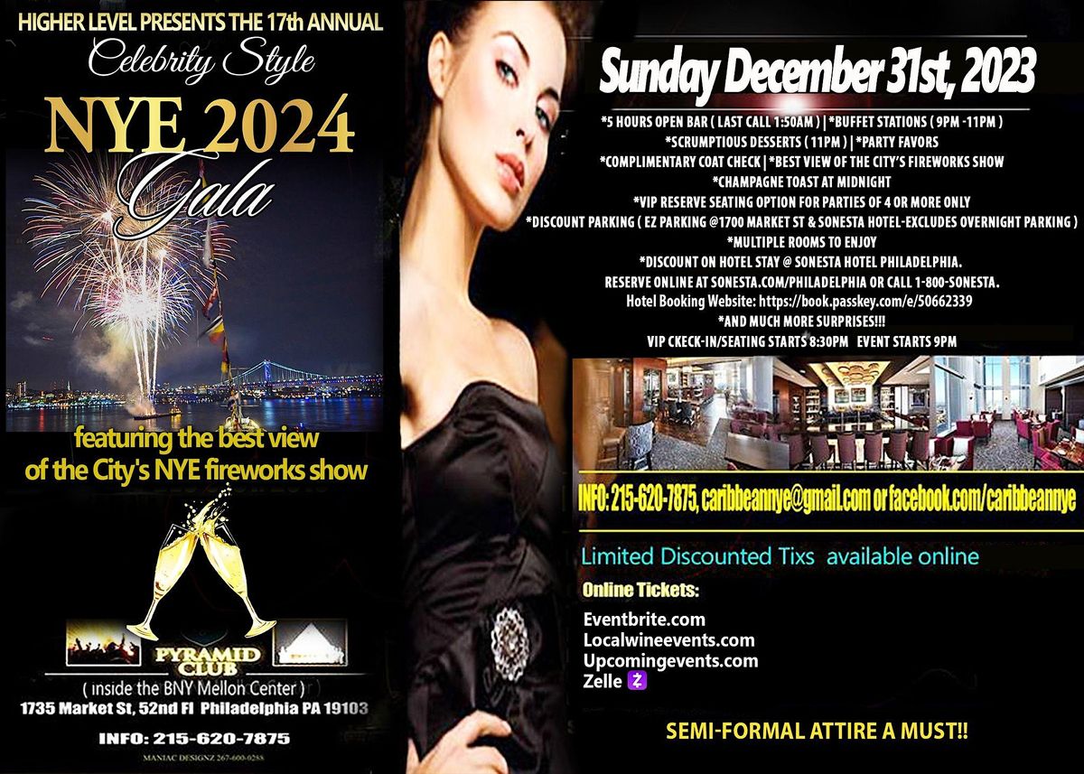 The Annual "Celebrity Style" New Year's Eve Fireworks Gala
