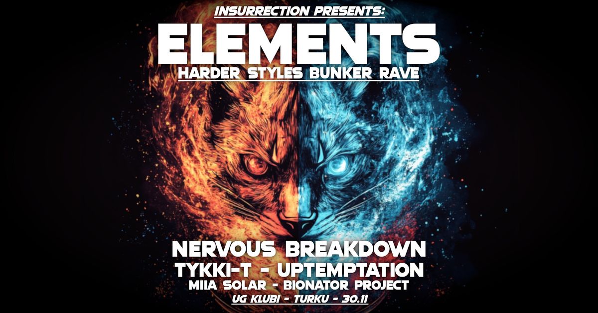 Elements - Harder Styles Bunker Rave