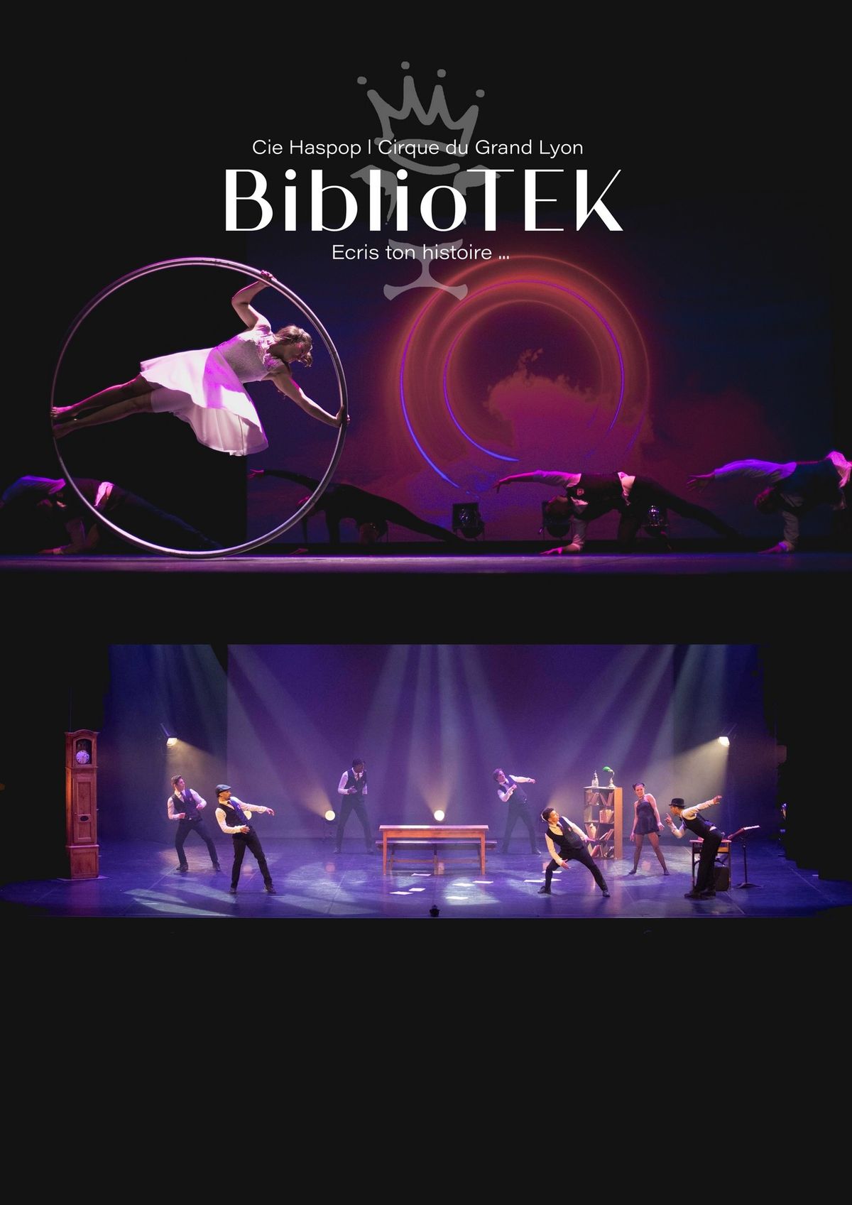 Cirque du Grand Lyon "Bibliotek" - L'\u00c9crin, Talant