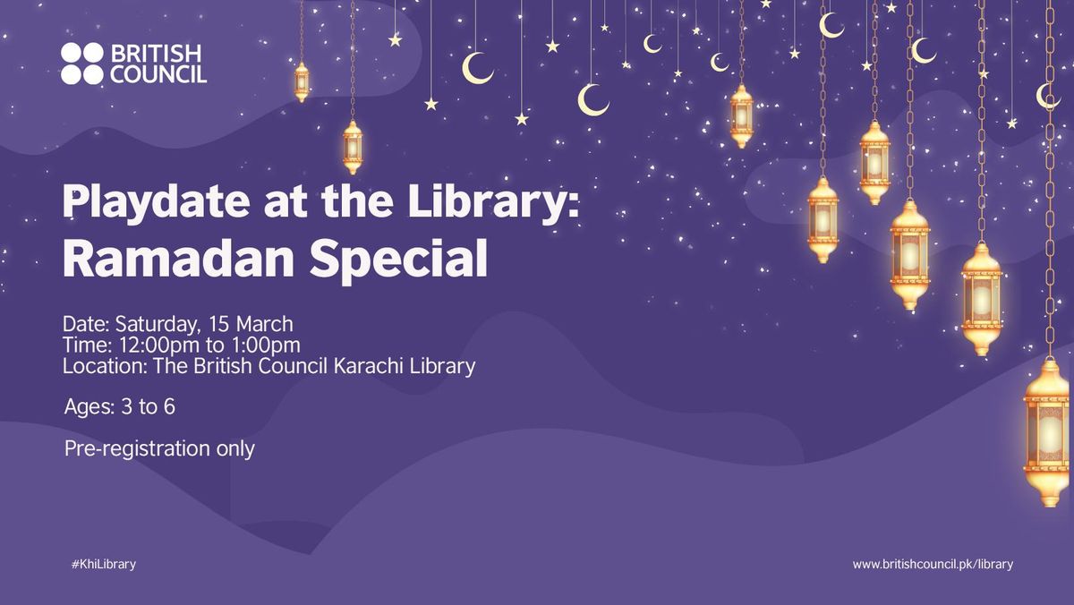 Playdate at the Library: Ramadan Special