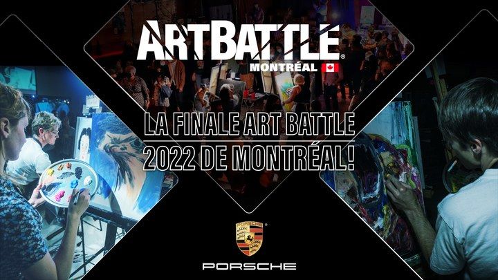 La Finale Art Battle 2022 de Montr\u00e9al!  -  6 juillet, 2022