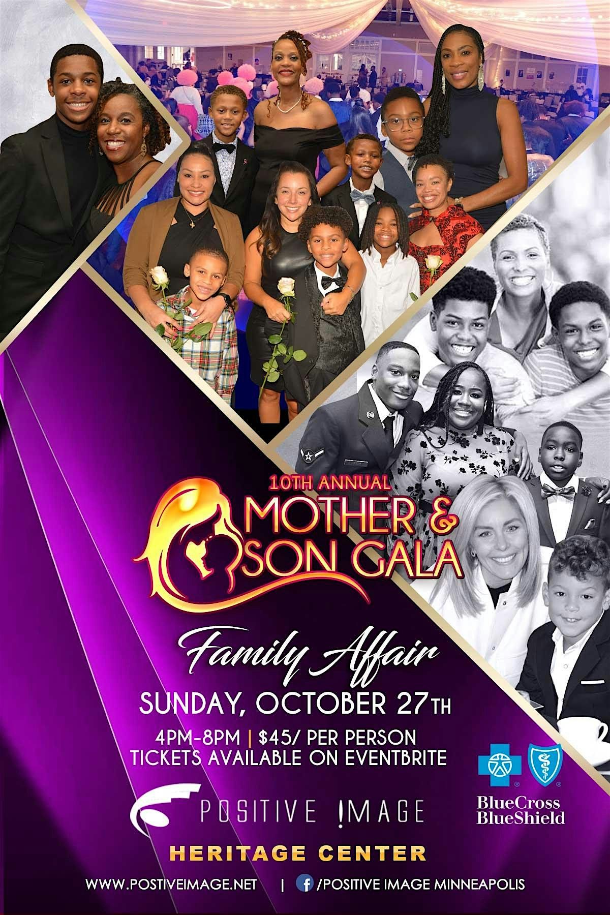 Positive Image 10th Annual Mother Son Gala 2024