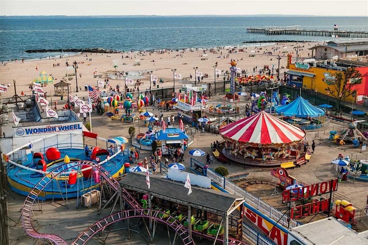 Beach and Adventure Park party (Coney Island)