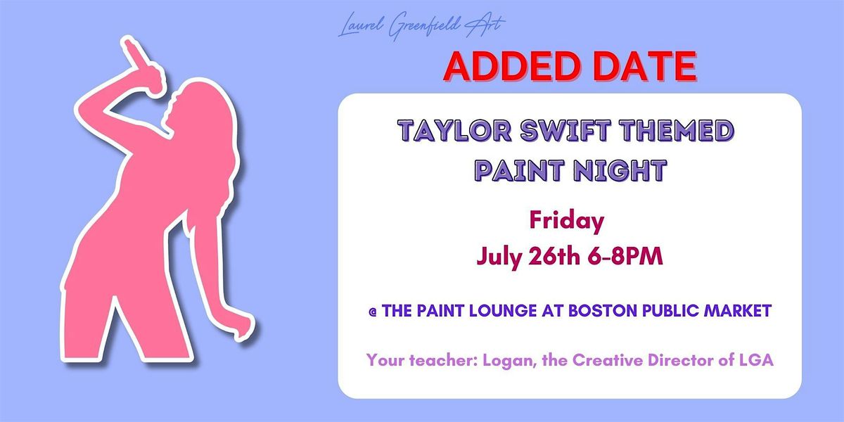 Paint & Sip: Taylor Swift Night 2