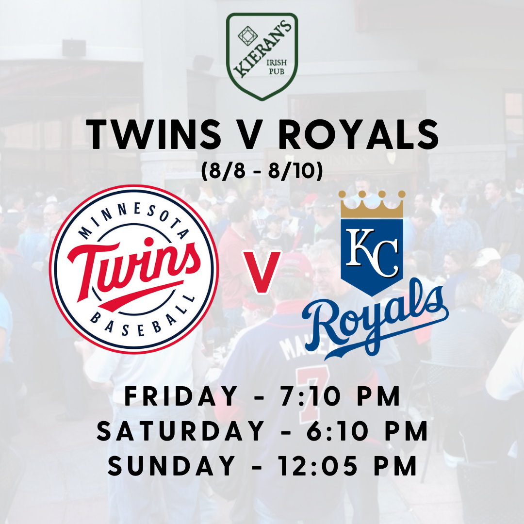 Minnesota Twins at Kansas City Royals at Kauffman Stadium