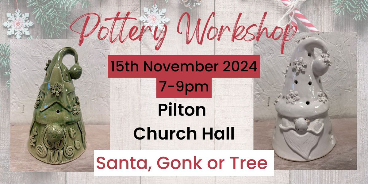 Pottery workshop - Pilton Hall