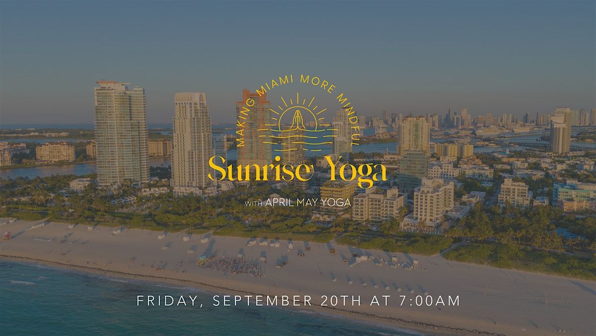 Sunrise Beach Yoga - 9\/20\/24