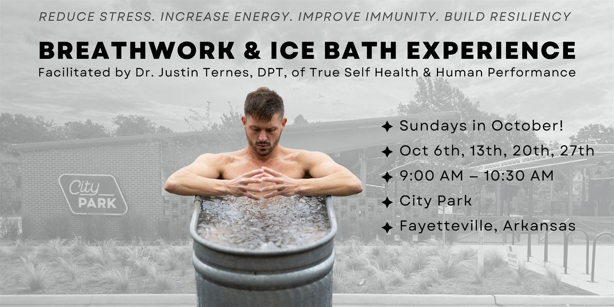 Breathwork & Ice-Bath Experience at City Park (10\/6)