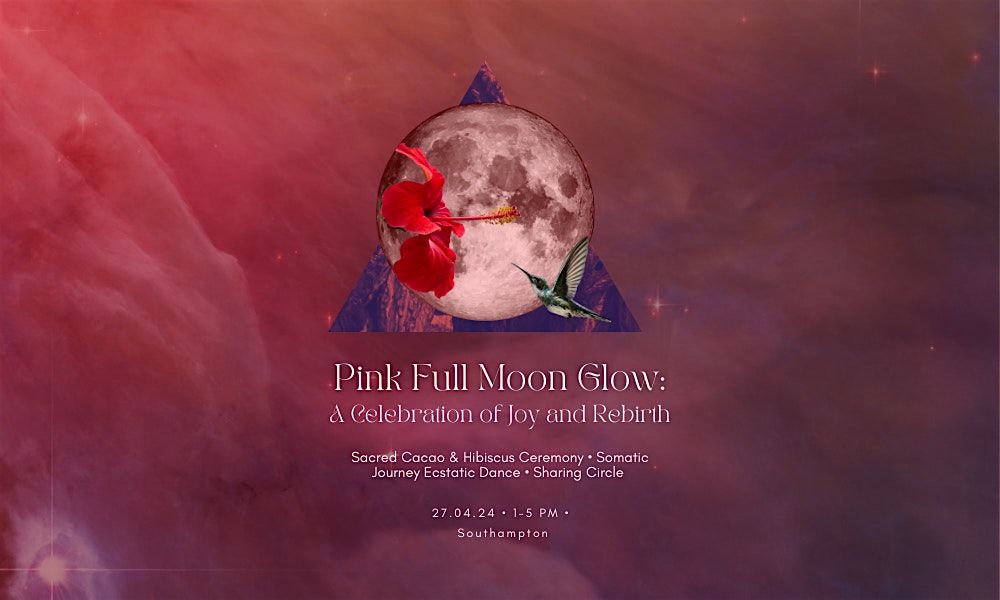 Pink Full Moon Glow: A Celebration of Joy and Rebirth