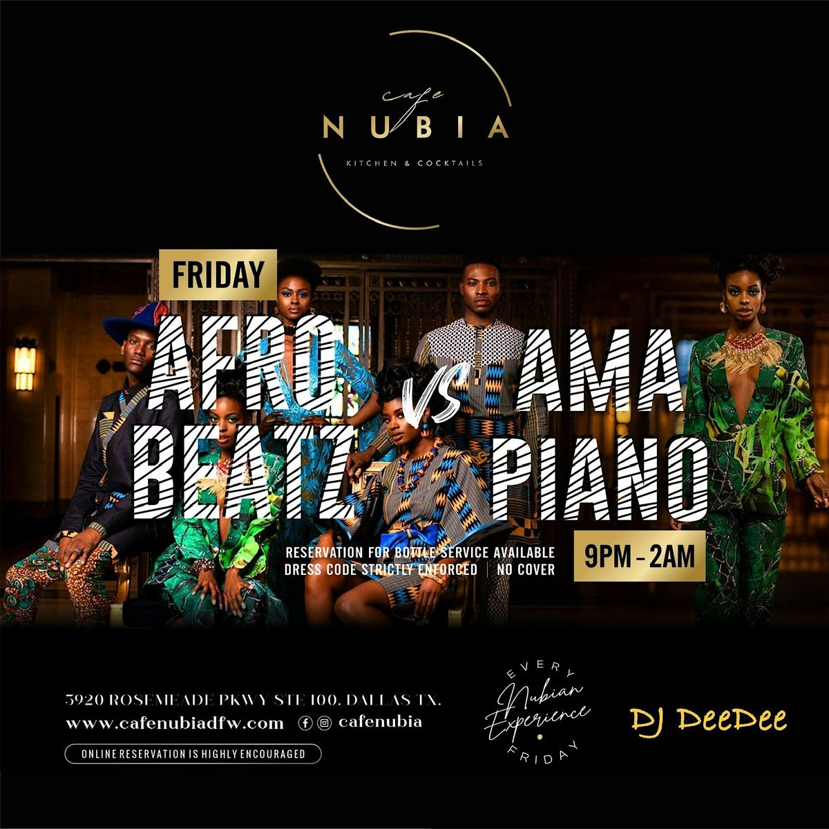 Afrobeats Dinner Concert