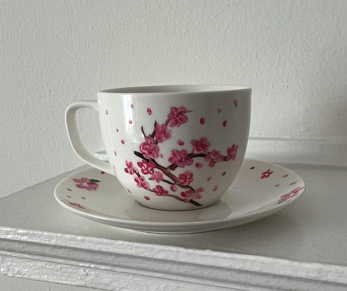 Paint and Sip Tea Cups