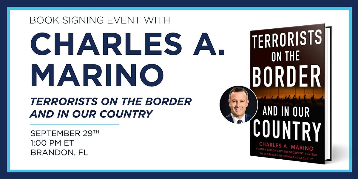 Charles A. Marino Book Signing Event