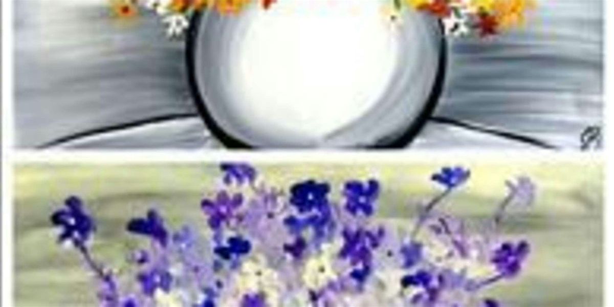Beautiful Flowers - Paint and Sip by Classpop!\u2122