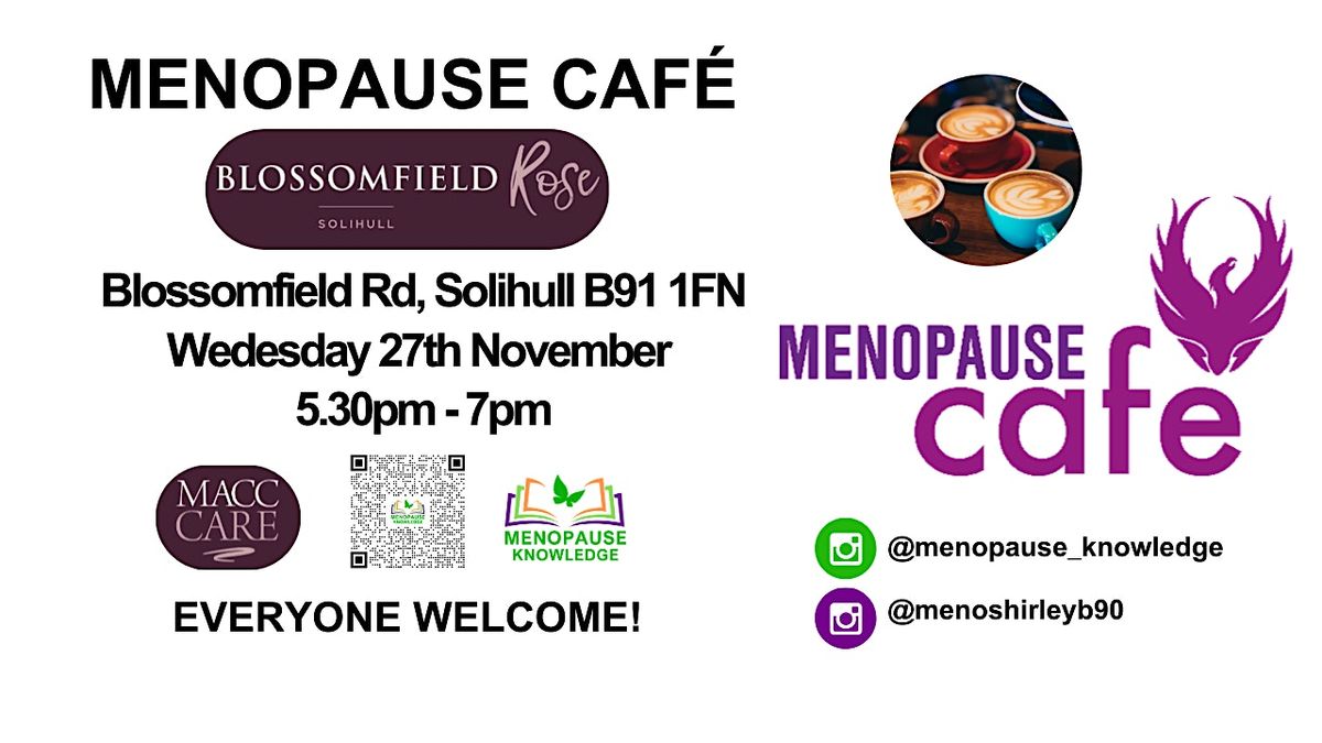 Menopause Cafe Solihull