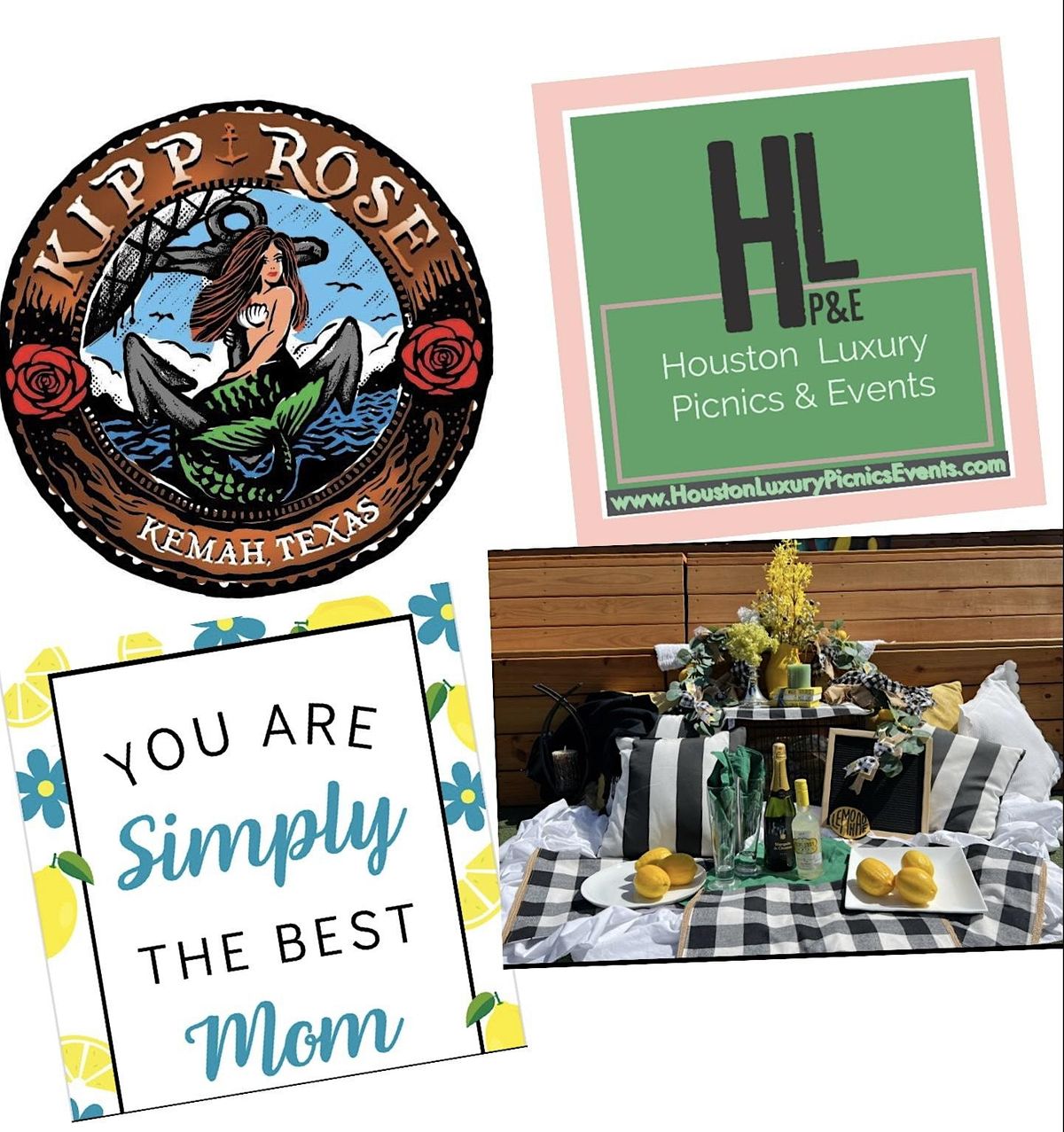 Mothers Day Luxury Picnic on the Green Kipp Rose, Kipp Rose, Kemah